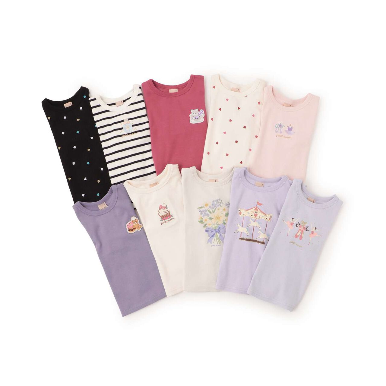 [Affordable] Girls Long-Sleeve T-Shirt,Deep blue, large image number 39