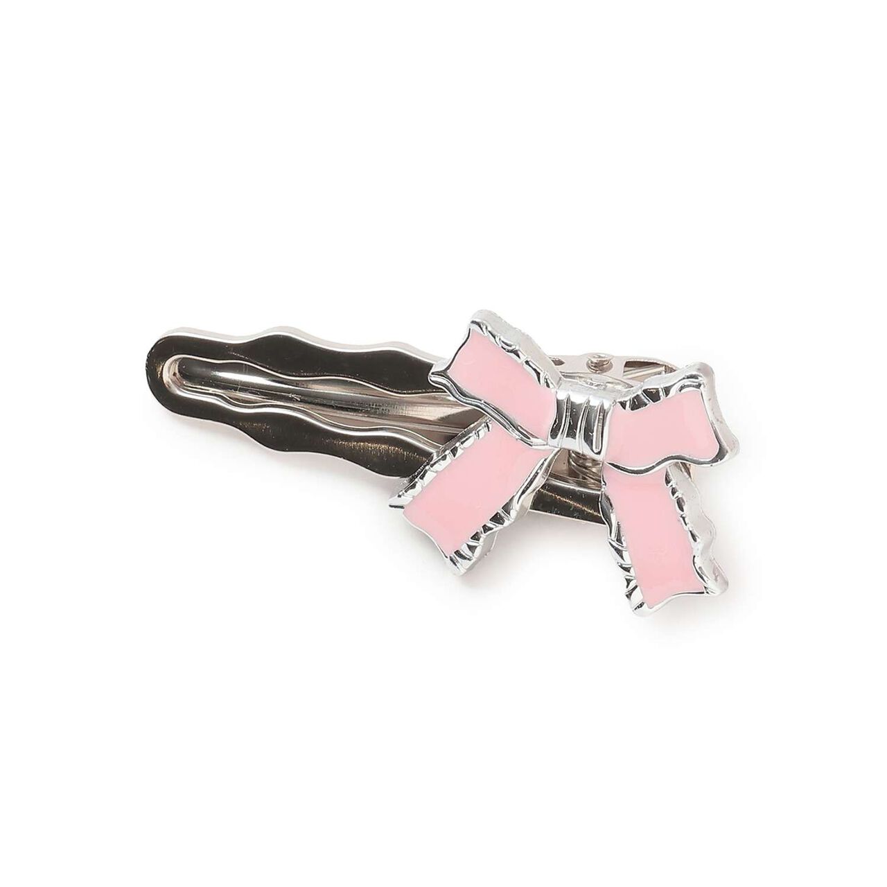 Ribbon Hairpin,Pink, large image number 0