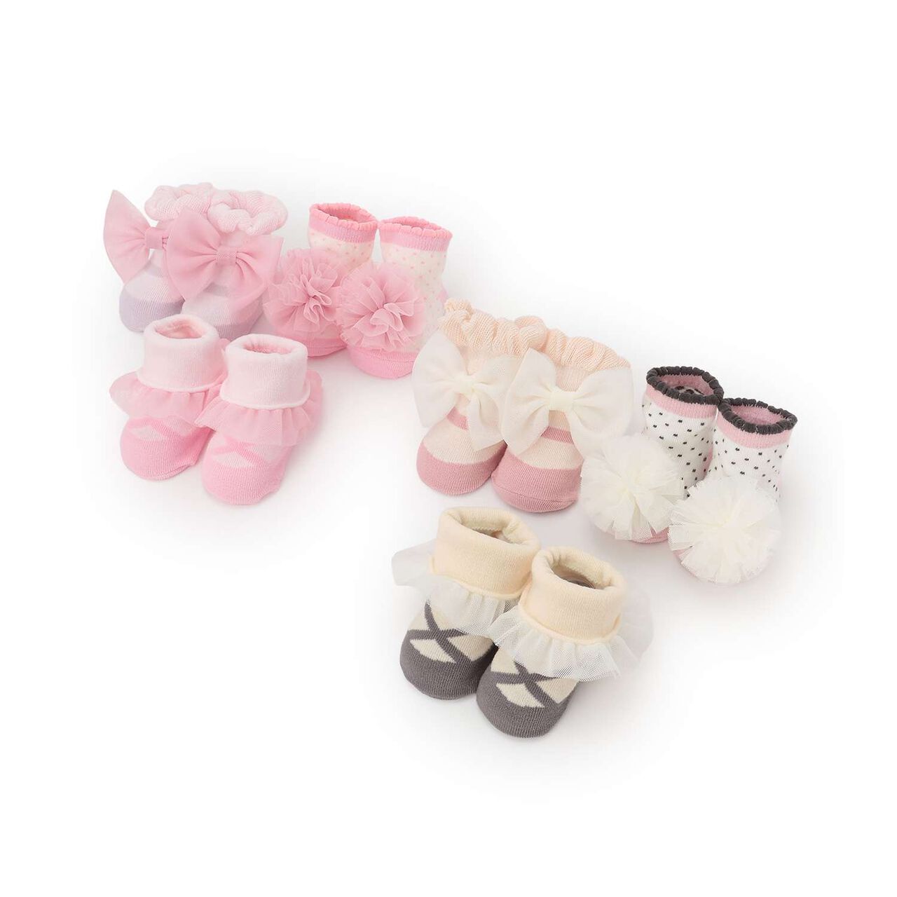 3-Pair Socks Set,Light pink, large image number 8