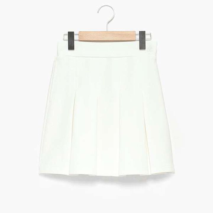 [LTXC] Flare Skirt with Inner Pants Included - Cardboard Box Design,Black, medium image number 3