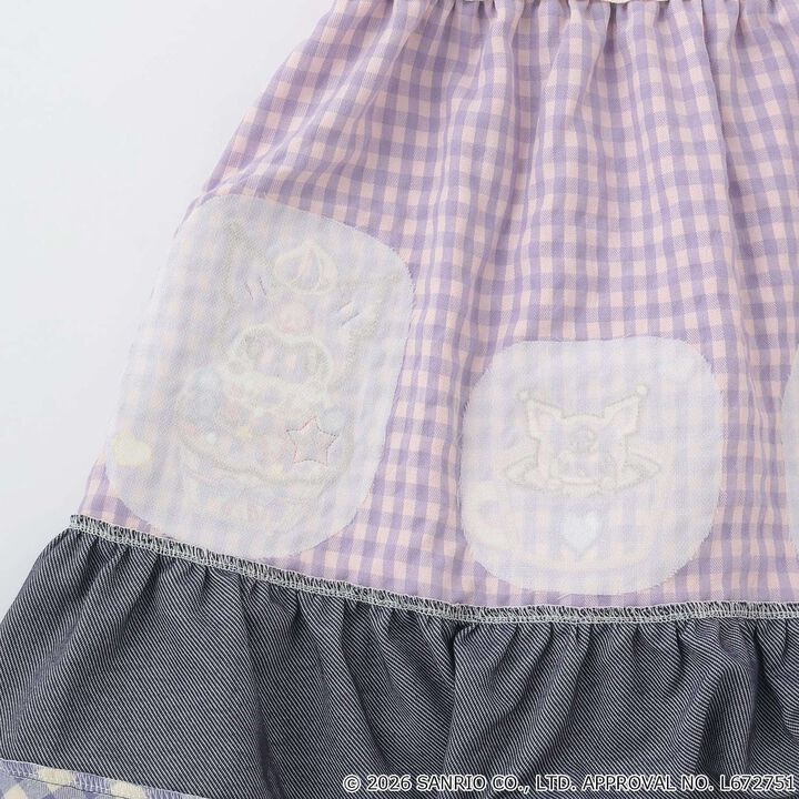 [Cinnamoroll / Kuromi] Jumper Skirt,Lavender, medium image number 15