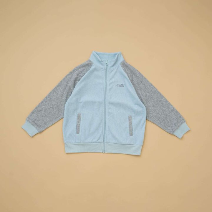 Link Pile Track Jacket,Sax blue, medium image number 18