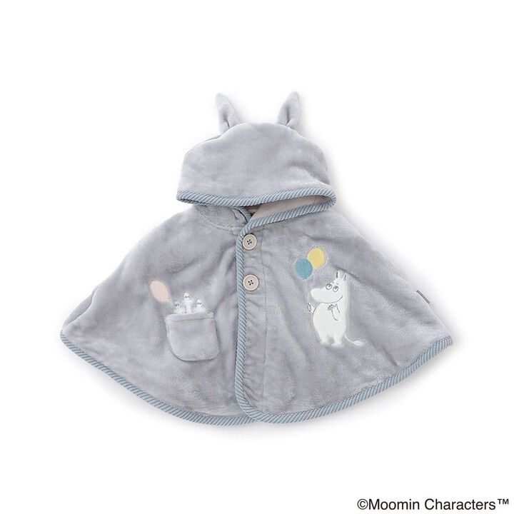 [MOOMIN] Balloon Moomin Cape,Light gray, medium image number 4
