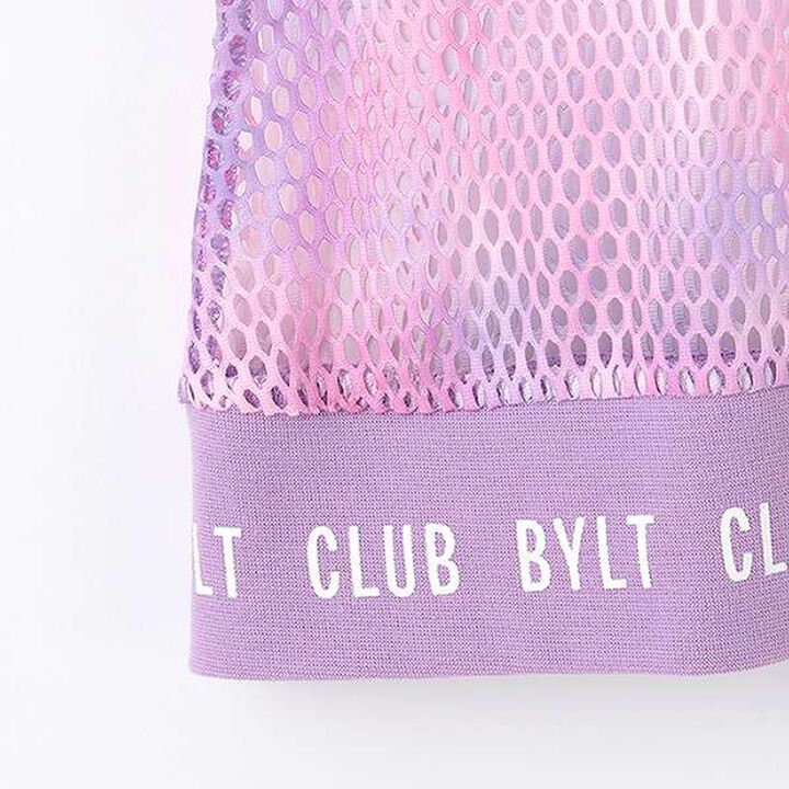 5-Minute Sleeve Mesh Parka,Off white, medium image number 4