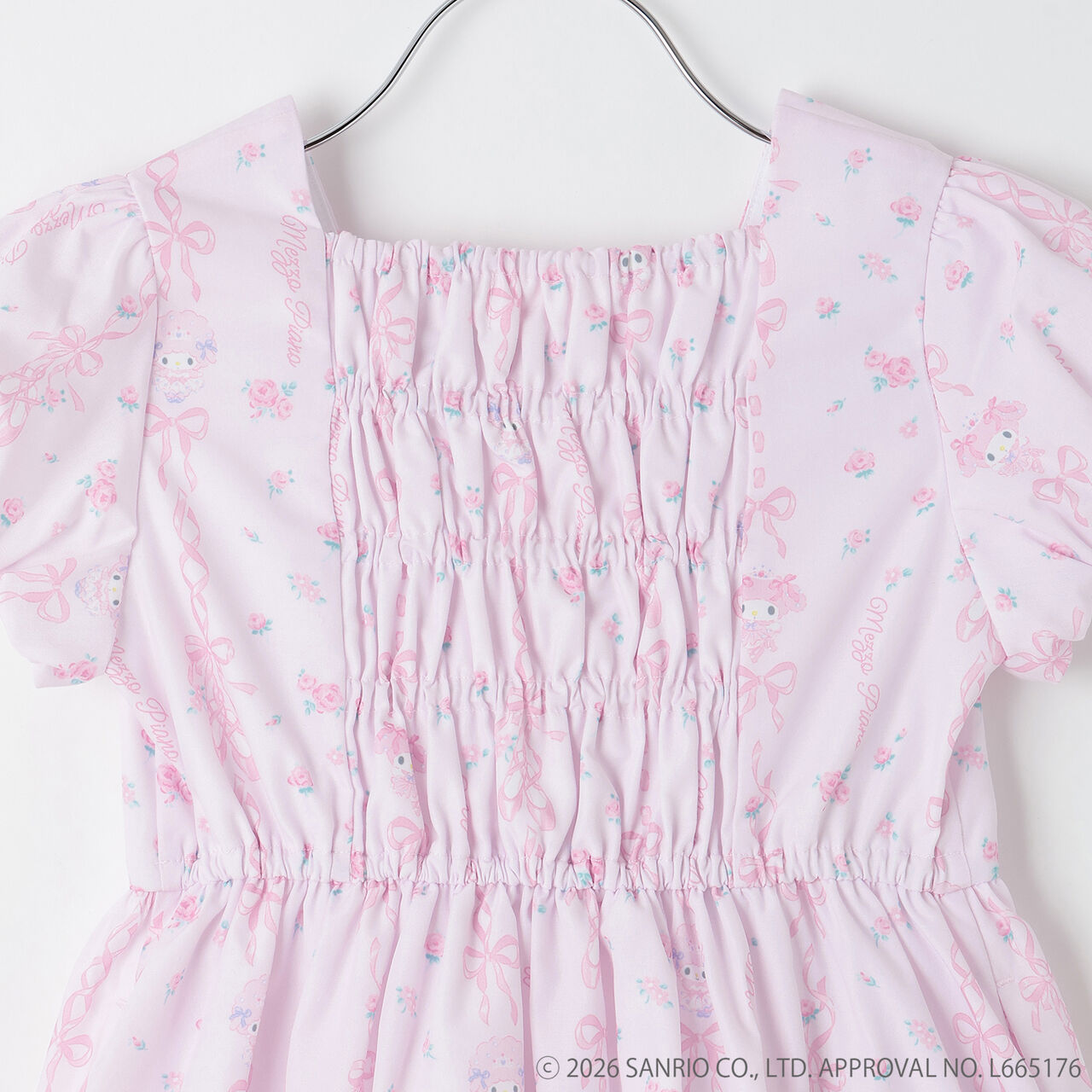 My Melody / My Sweet Piano Ballerina Print One-Piece Dress,Light pink, large image number 11