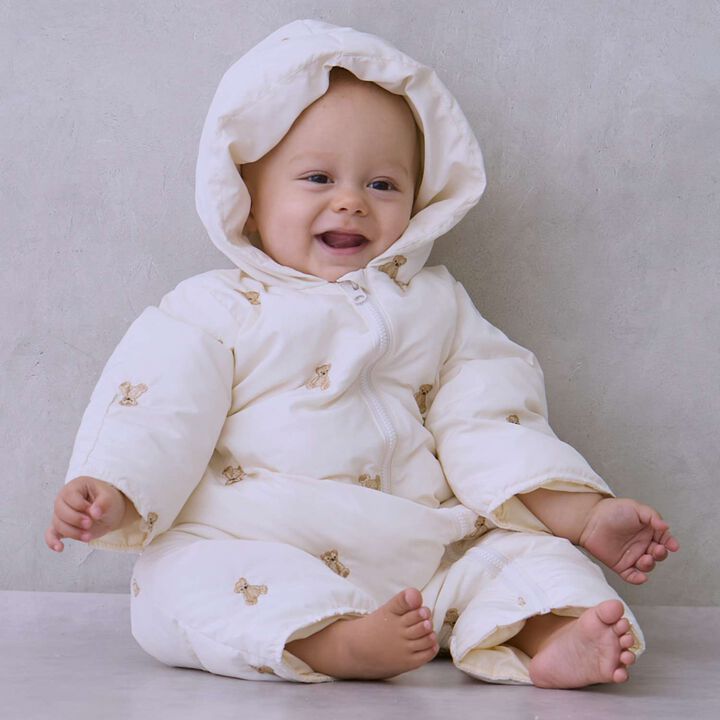 Assorted Embroidered Padded Jumpsuit,, medium