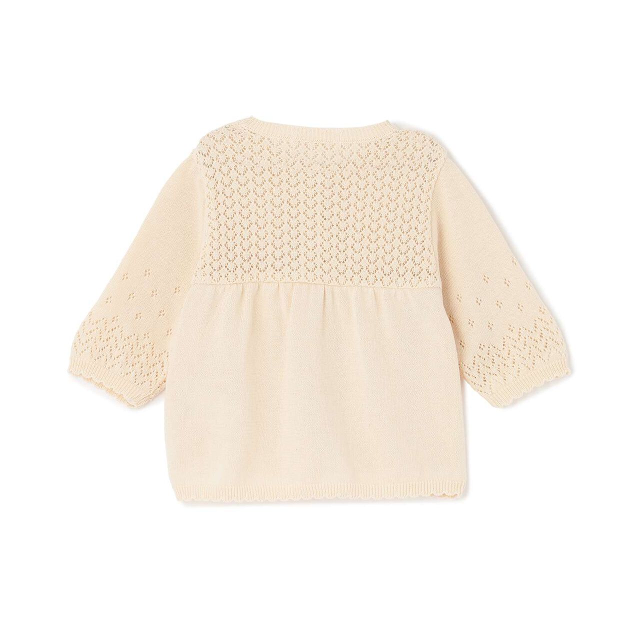 Organic BASIC Bolero [Made in Japan],Pearl white, large image number 1