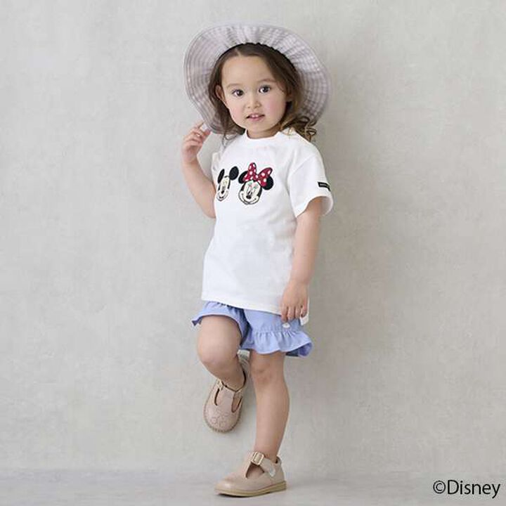 [Disney] Character Motif Short Sleeve T-Shirt,Purple, medium image number 3