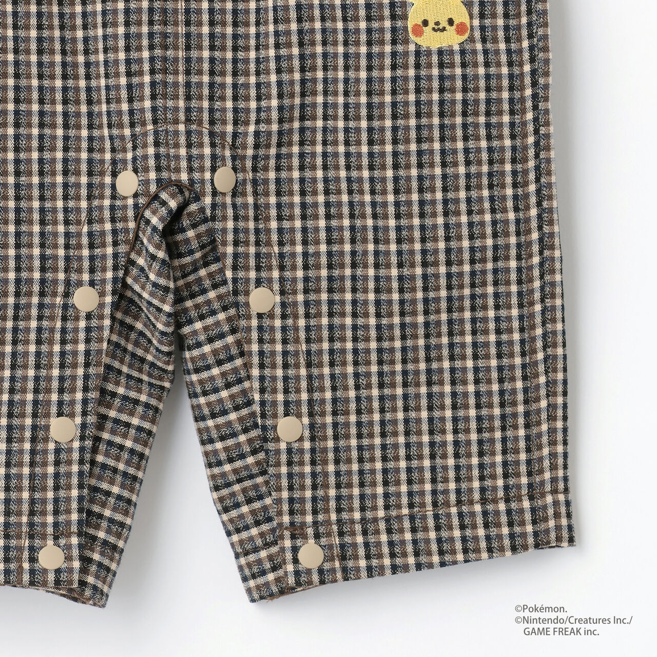 [Monpoke] Motif Overalls,Black, large image number 10