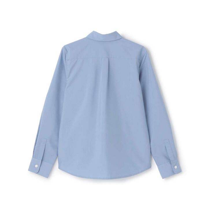 [Graduation Attire] [Wrinkle-Resistant] Point Collar Shirt,White, medium image number 1