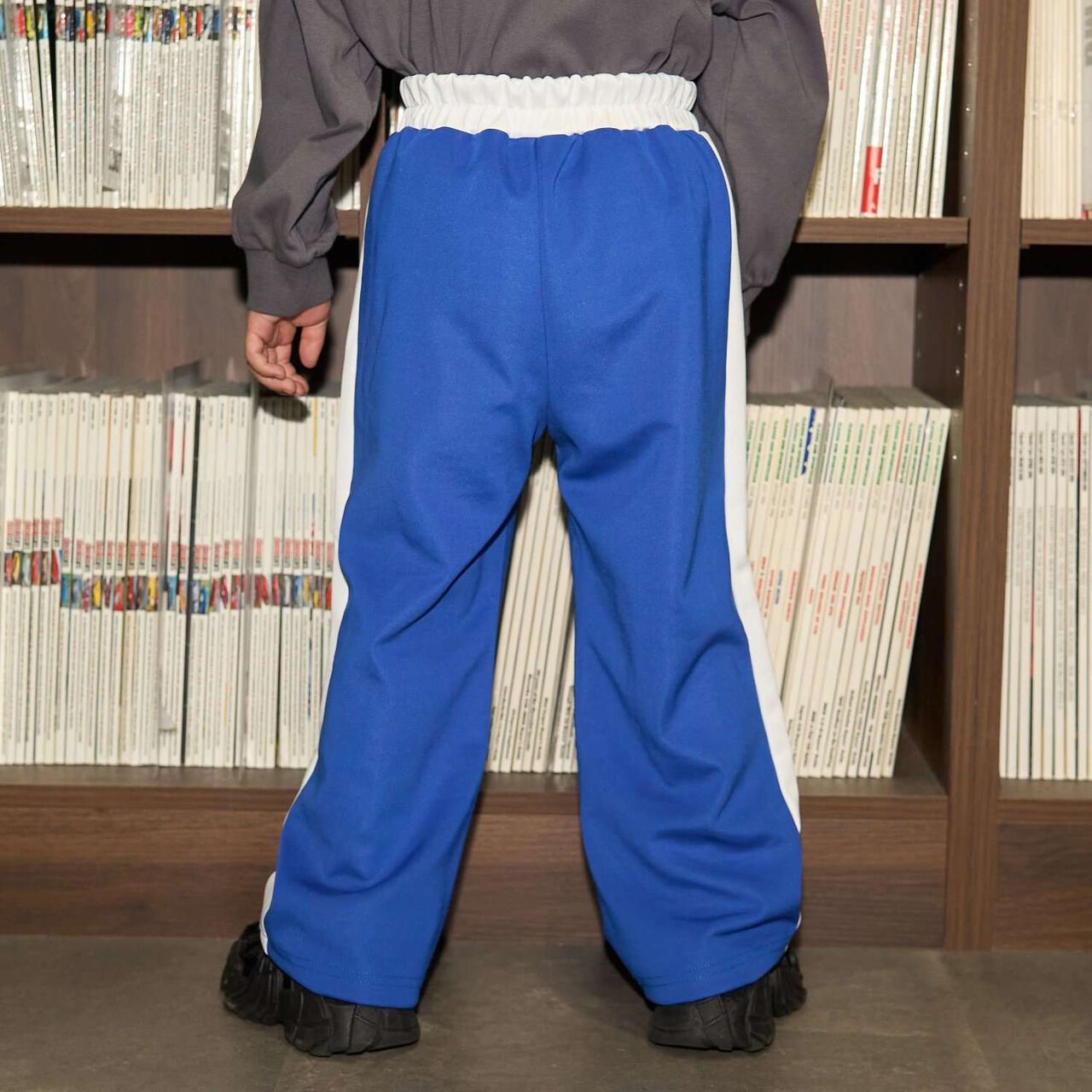 [MNCM] Coordinatable Setup Track Pants,Green, large image number 28