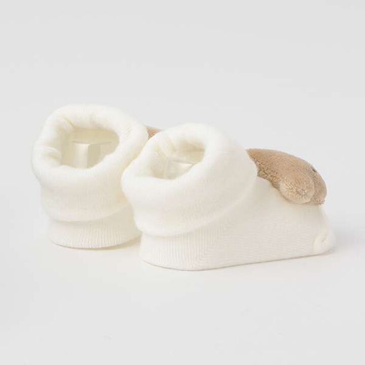 Animal Motif Cup Socks,Mustard, medium image number 1