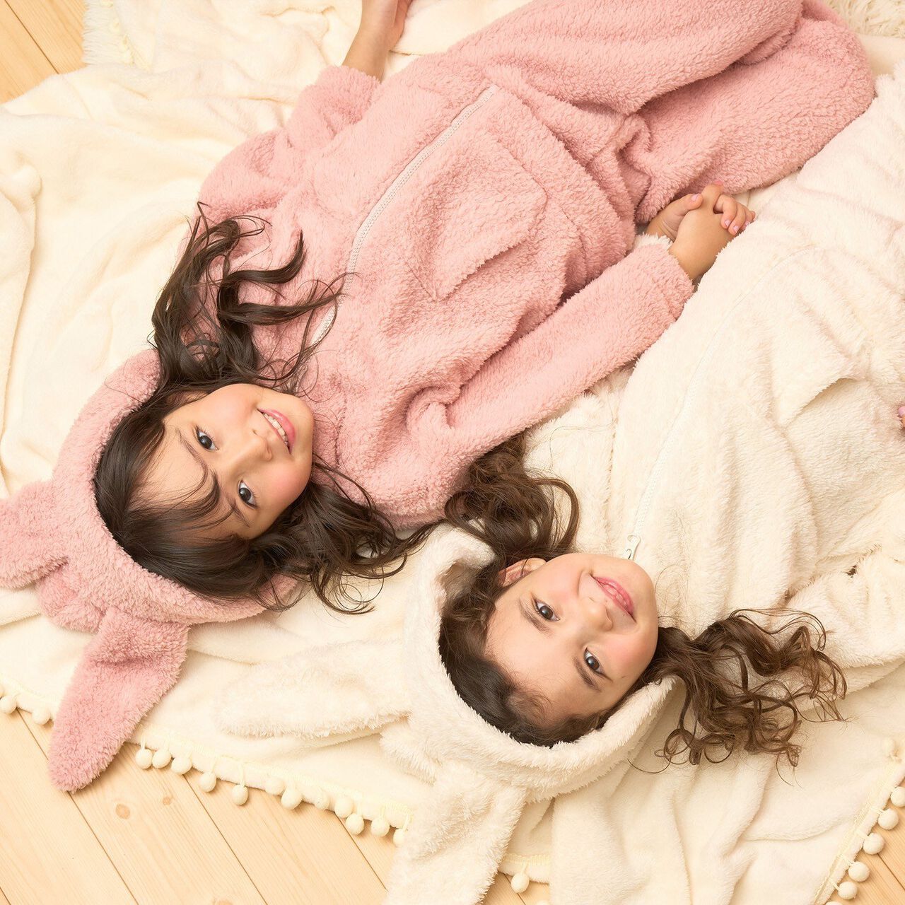 Bunny & Cat Hoodie & Pants Set,Lavender, large image number 29