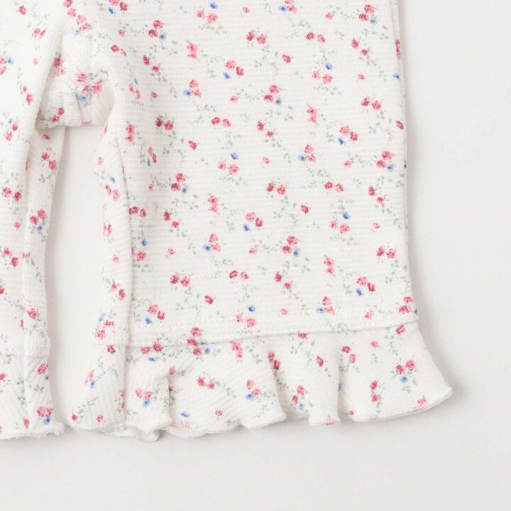 7/8 Frill Jersey Knit Pants,Multi color, medium image number 7