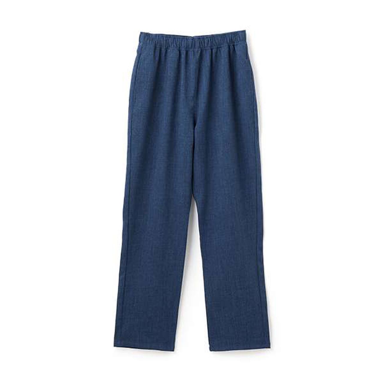 Panama-Style Long Pants,Deep blue, large image number 10