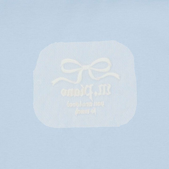 [Cool Touch] Trim Lace Short Sleeve T-Shirt,Off white, medium image number 3