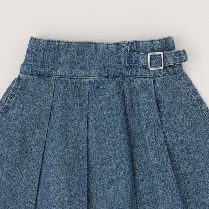 [Ready-to-Wear] Denim Bustier & Pleated Skirt Outfit Set,Blue, medium image number 26