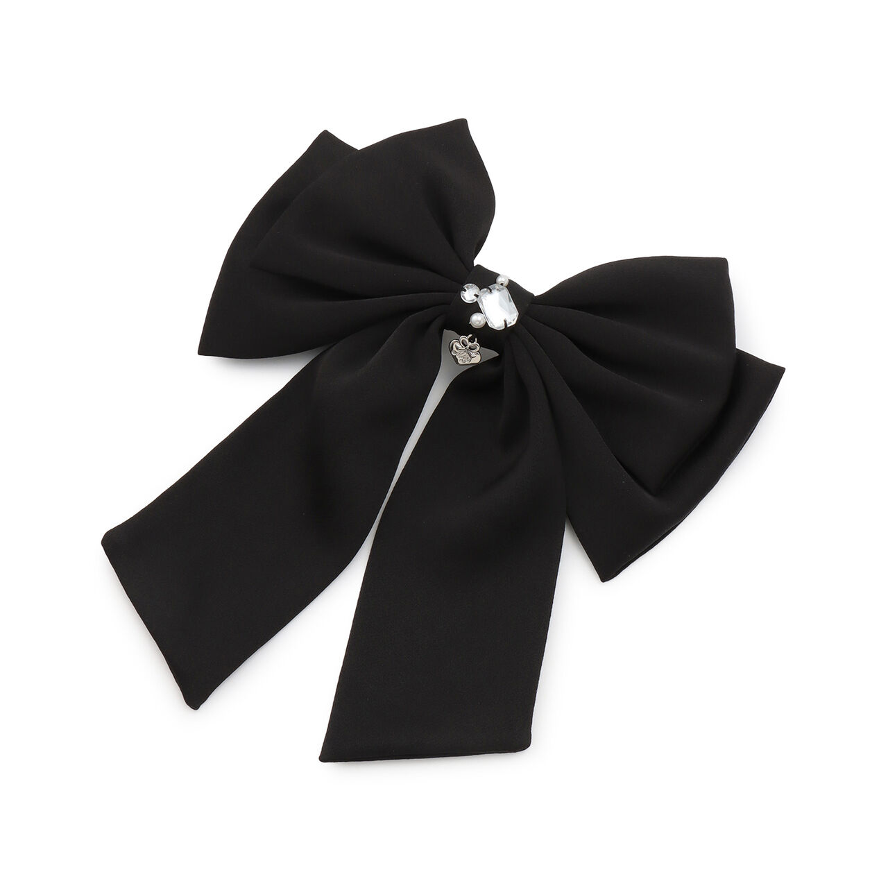 Big Ribbon Barrette♪,Ivory, large image number 6