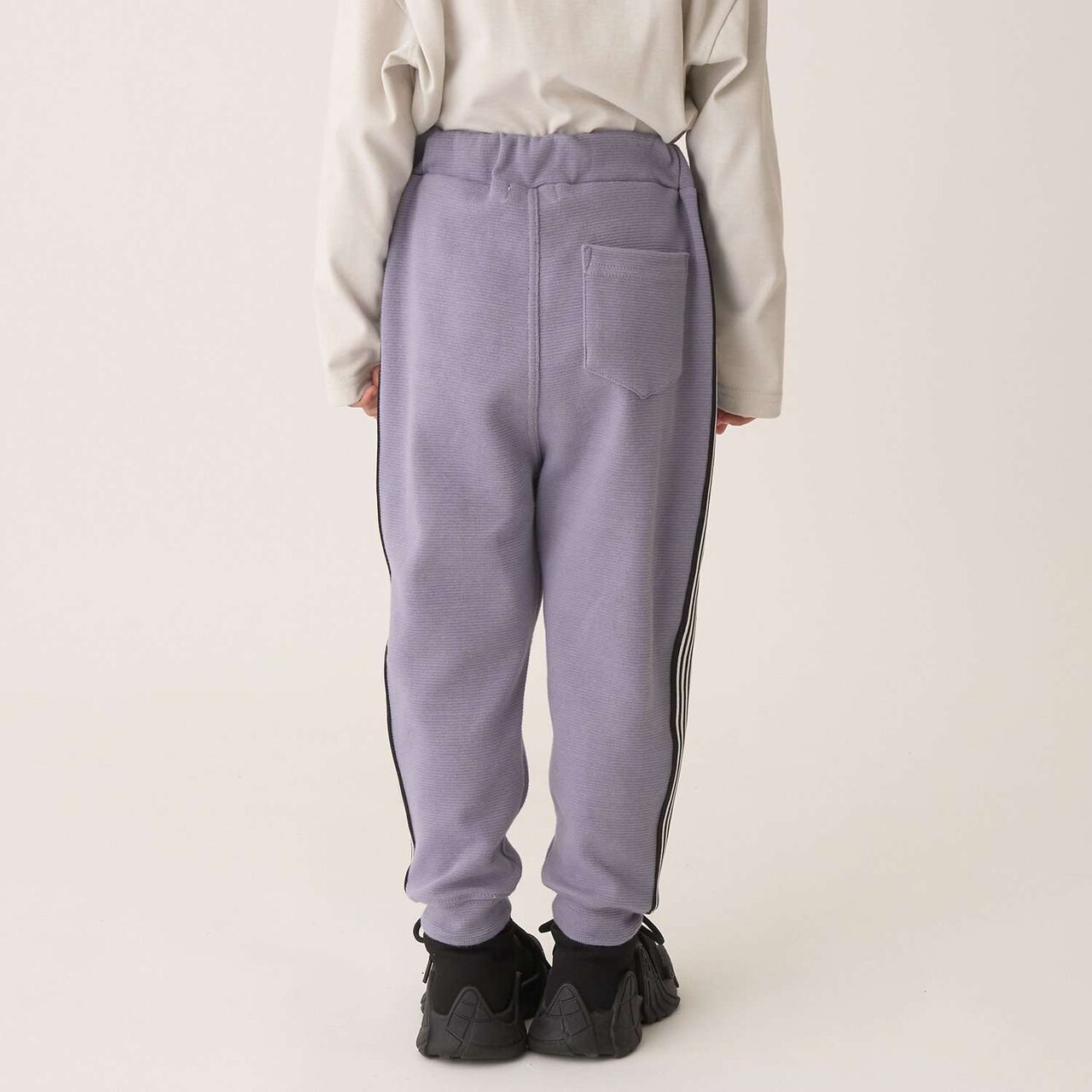 Tomo Pants with Side Line Tapered Design,Greige, large image number 39