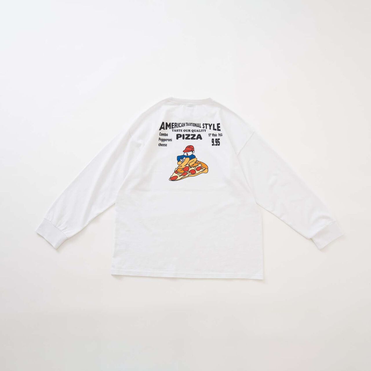 [Parent-Child Matching] [DAD] OFUZAKE Street Long Sleeve T-Shirt,Light gray, large image number 8