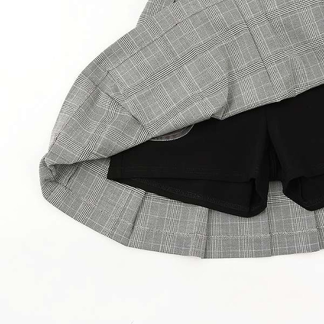 Best × Pleated Skirt-Pants Outfit Set,Navy, large image number 6