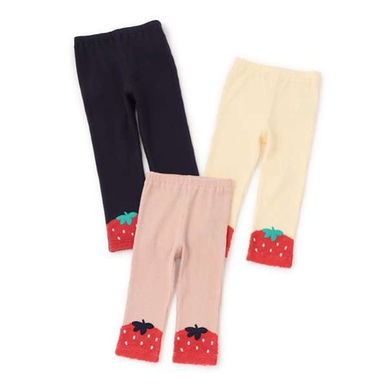 Strawberry Leggings,Navy, large image number 8