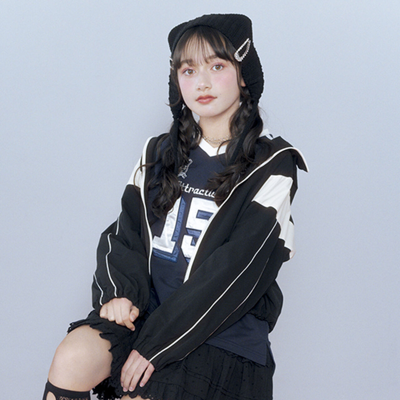 Numbered Long-Sleeve T-Shirt,Navy, large image number 12