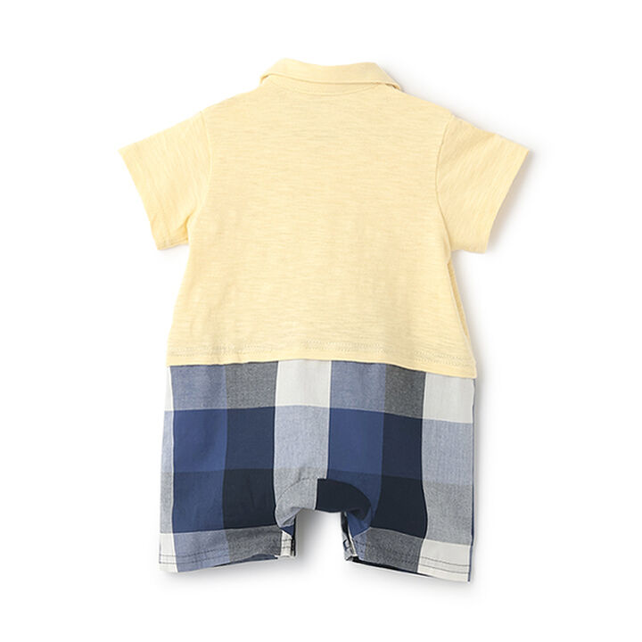 [Link] Assorted Pattern Pants Coverall,Ivory, medium image number 2