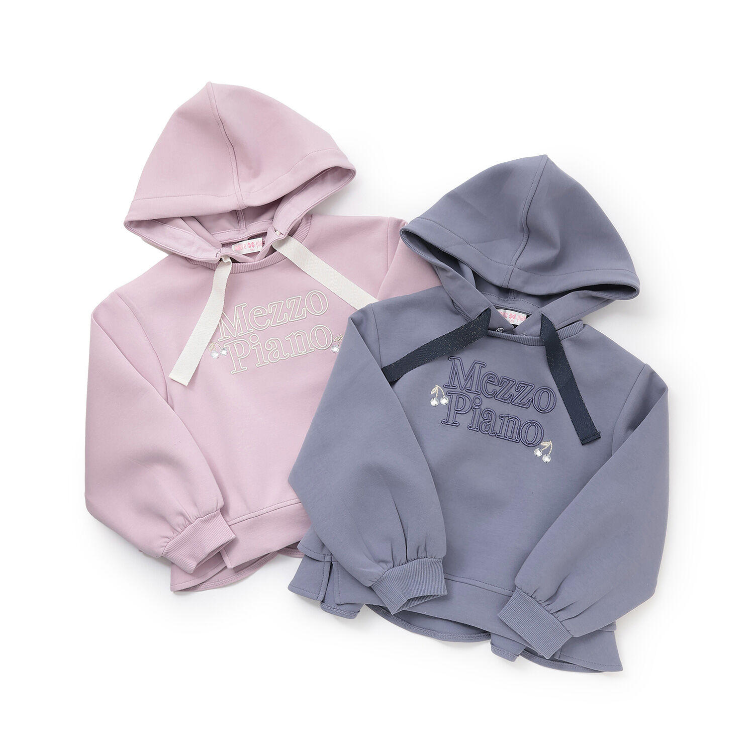 Restock] Mezzo Piano Logo Embroidery Peplum Parka | Narumiya