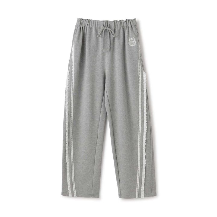 Sweat Barrel-Leg Pants,Navy, medium image number 9