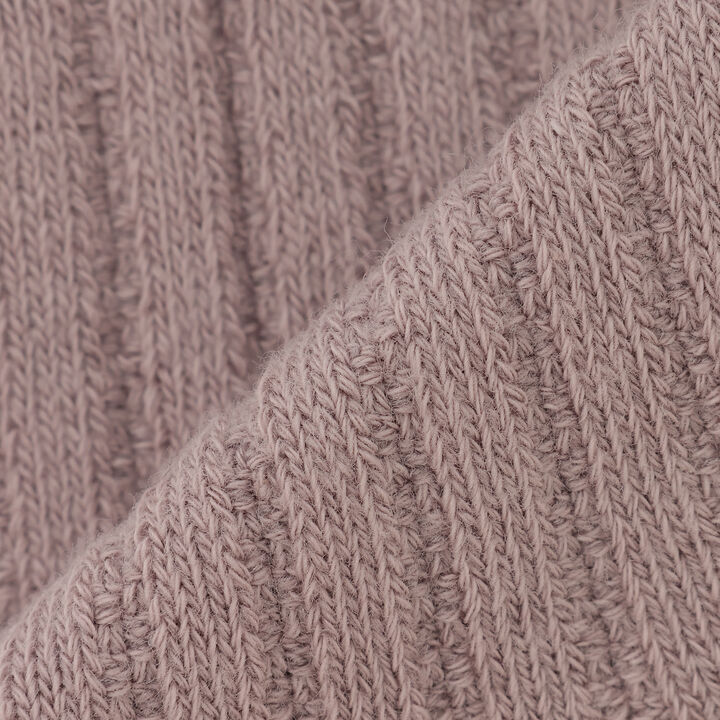 Tulle Frill Knee-High Socks,Mocha tea, medium image number 4