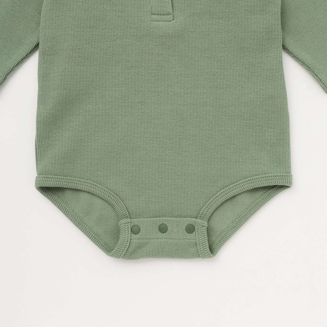 Collared Romper + Pants Set,Green, large image number 5