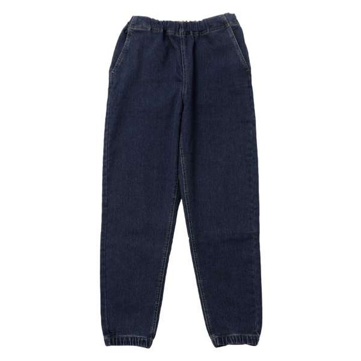 Stretch Denim Jogger Pants,Deep blue, medium image number 7