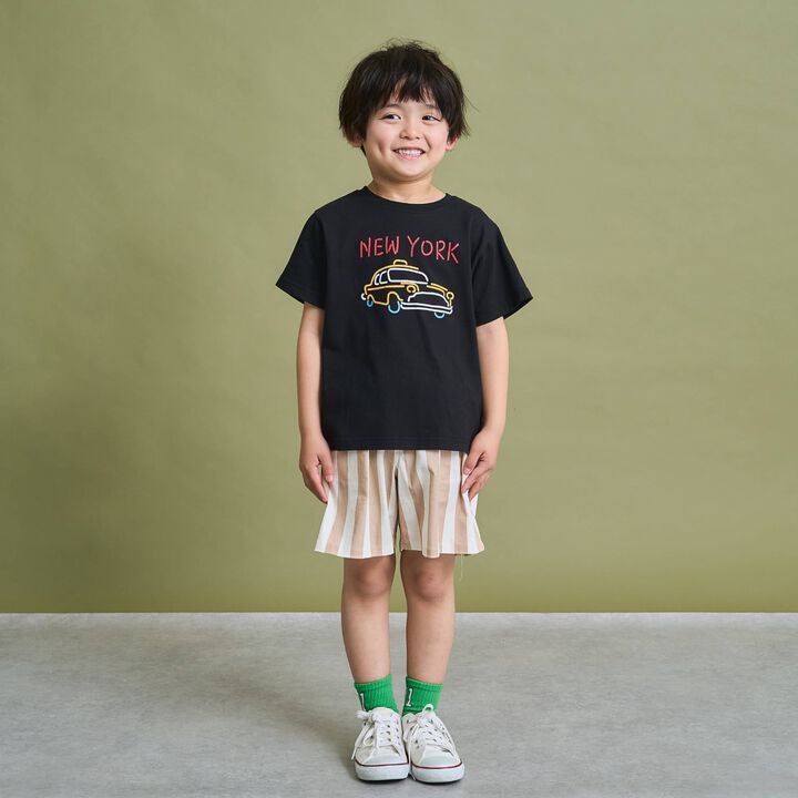 [Anti-Stain, Quick-Dry, Shape Retaining] Assorted Printed T-Shirts - 8 Patterns Available,Ivory, medium image number 37