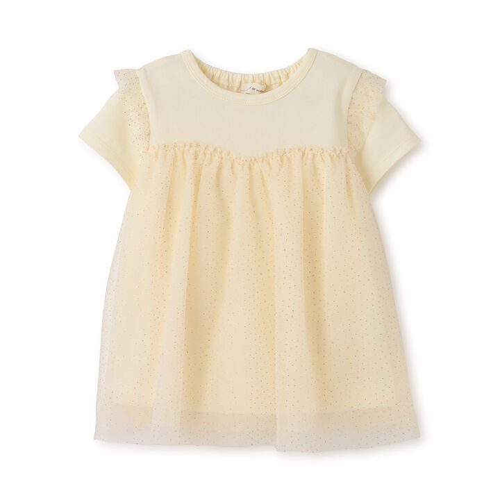 Dot Tulle Tunic,, medium