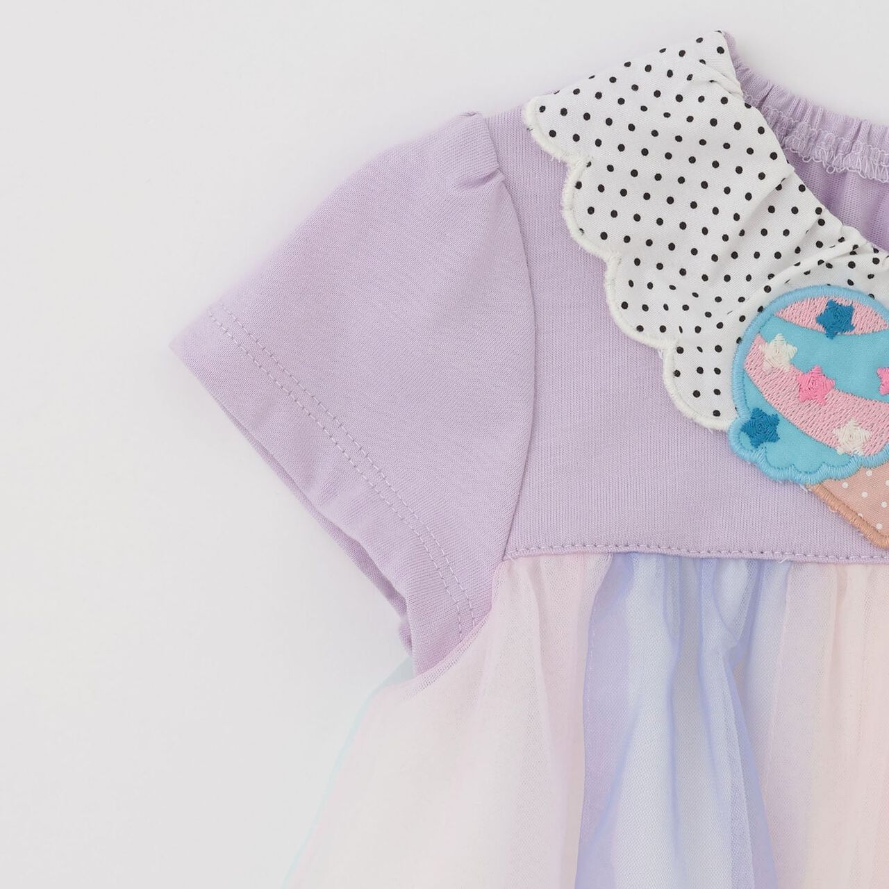 [31 Ice Cream] Tulle Tunic,Pink, large image number 9