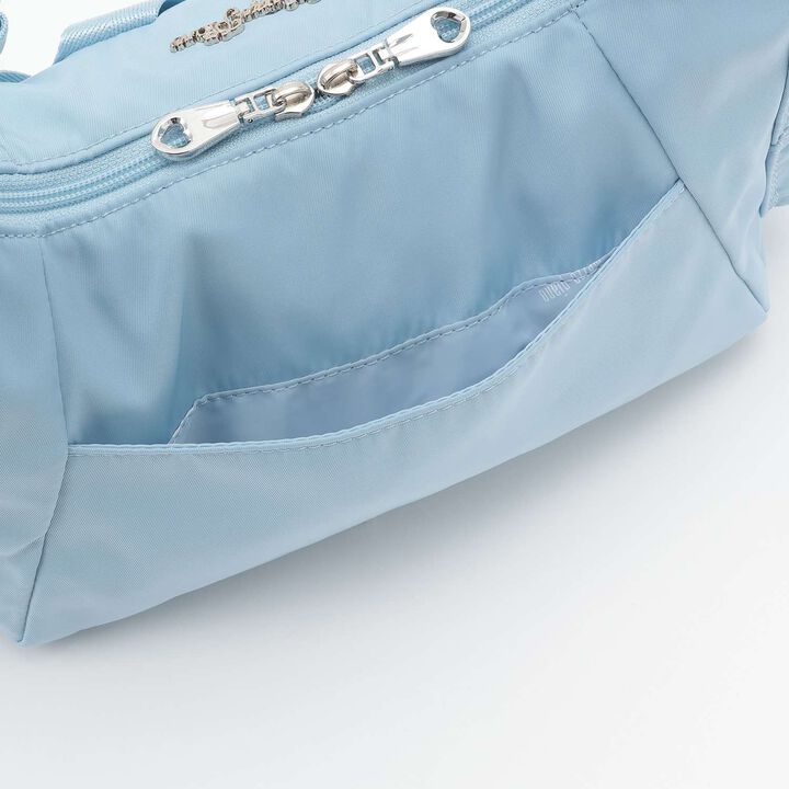 Ribbon Accented Shoulder Bag,Light pink, medium image number 9
