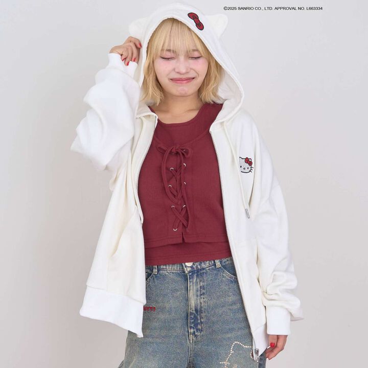 Sanrio Characters Roleplay Hoodie,Off white, medium image number 0