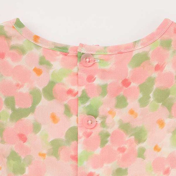 Flower Print Outfit Set,Pink, medium image number 7