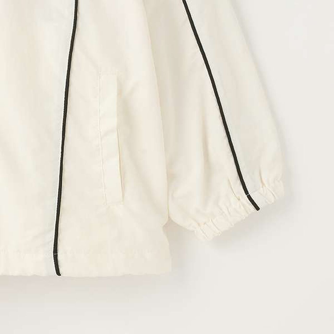 [Reebok] Nylon Bomber Jacket,Off white, large image number 2