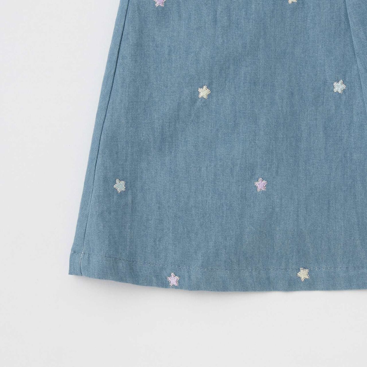 [Restock] Star Embroidery One-Piece Dress [Not Available in Direct Stores],Navy, large image number 6