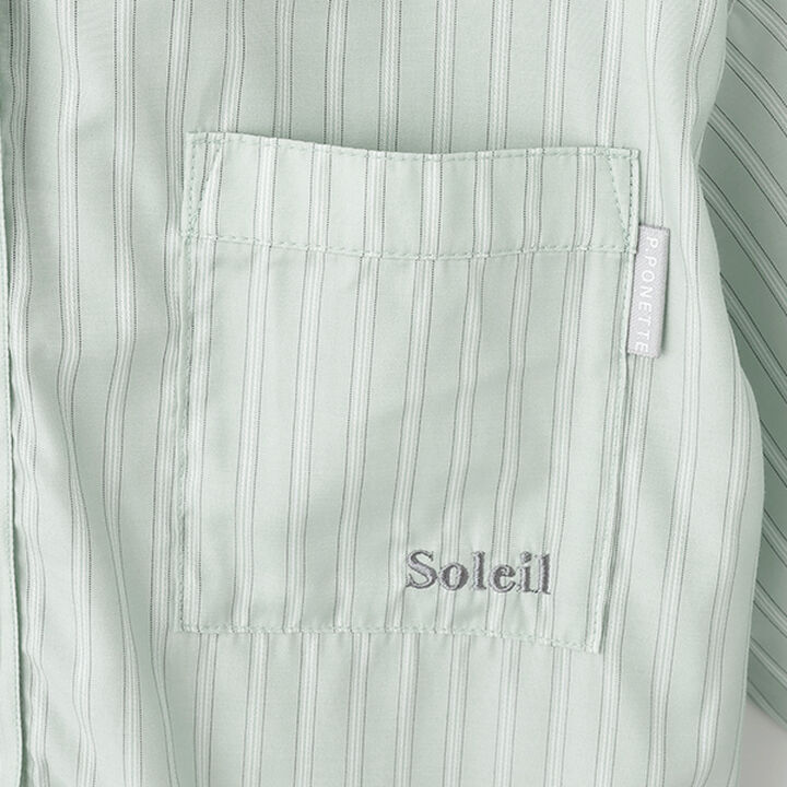 Long Sleeve Shirt Parka + Long Sleeve T-Shirt Set,Blue gray, medium image number 19