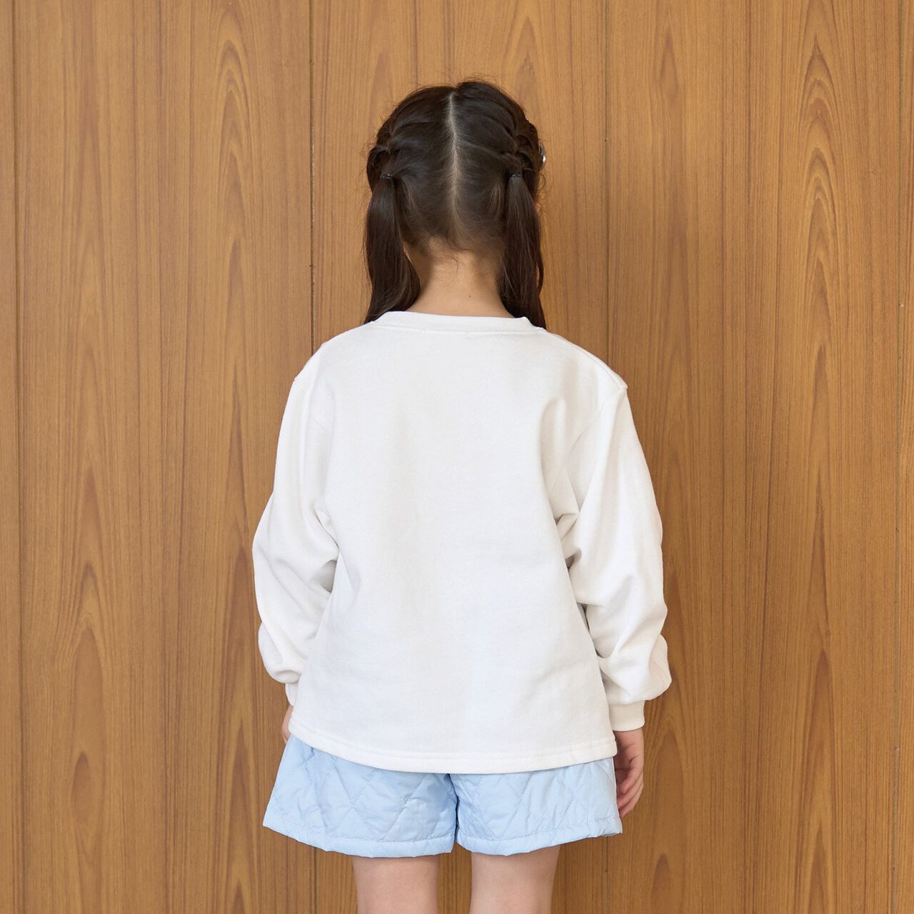 [Frozen] [Goodbye Pills Brushed Fleece] Sparkling Lame & Transfer Assortment Print Sweatshirt,Gray, large image number 12