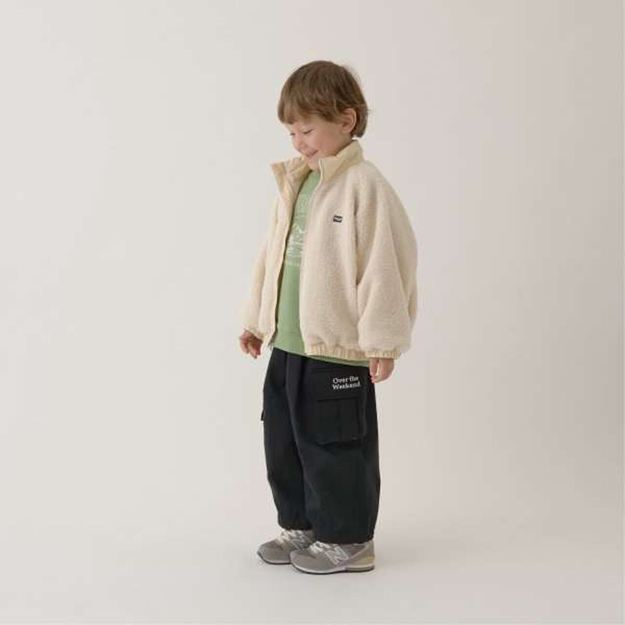 Reversible Oversized 2-Way Jacket,Navy, large image number 13