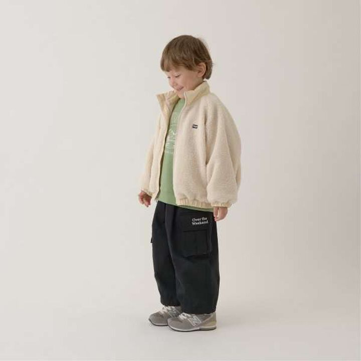 Reversible Oversized 2-Way Jacket,Navy, medium image number 13