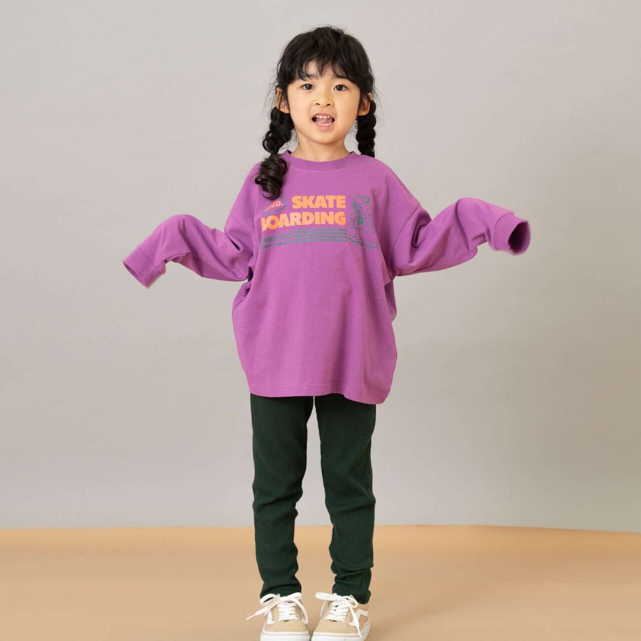 100% Cotton 365D. OFUZAKE Pattern Long Sleeve T-Shirt,Purple, large image number 17