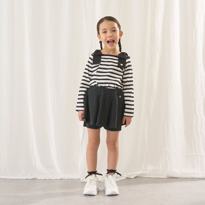 Tomo Pants with Flare Skirt,Ivory, medium image number 25