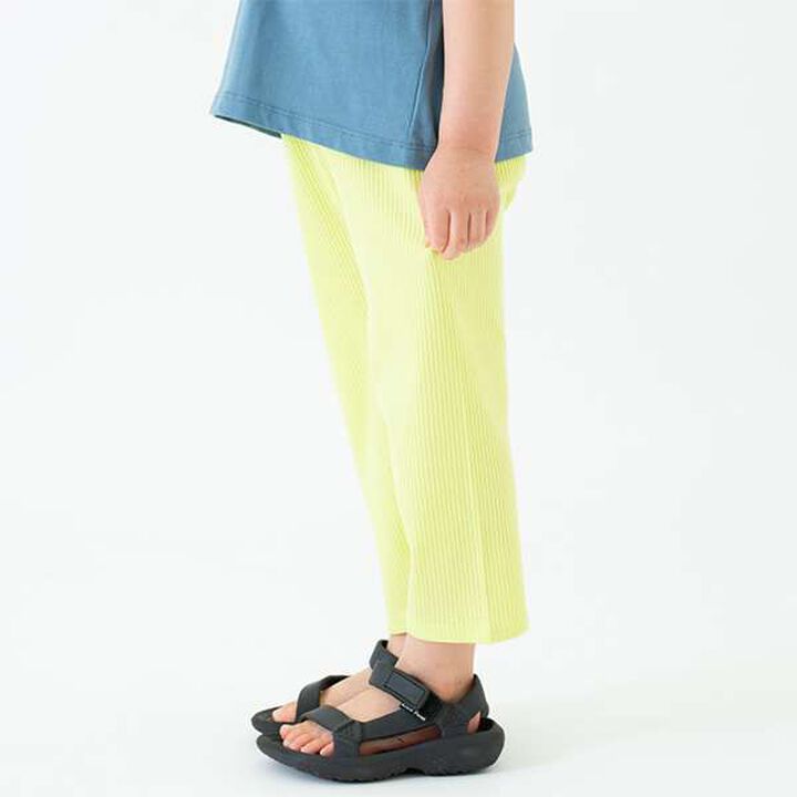 [365D.] Anti-Stain Solid Ribbed 7/8 Leggings,Top gray, medium image number 1