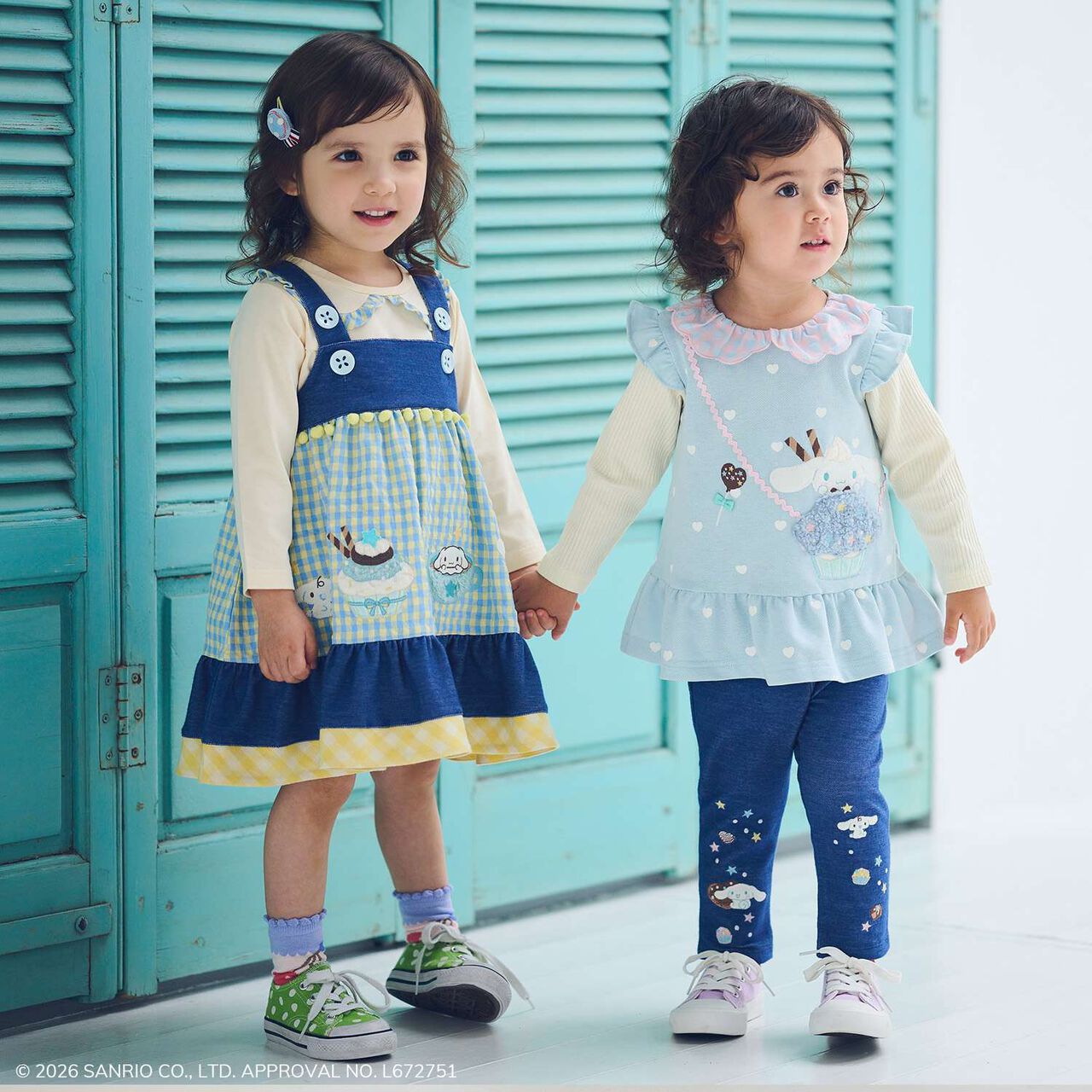 [Cinnamoroll / Kuromi] Jumper Skirt,Lavender, large image number 3