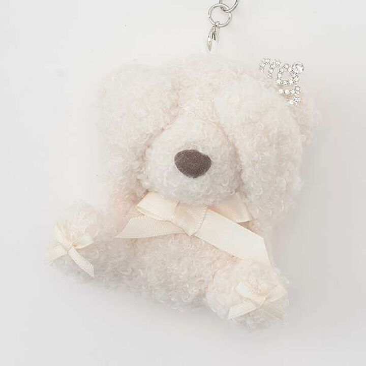 [CM] Mekakushi Kuma Charm,Off white, medium image number 4